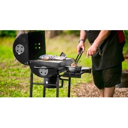 Grill & chill anglies grilis su priedais gc0002