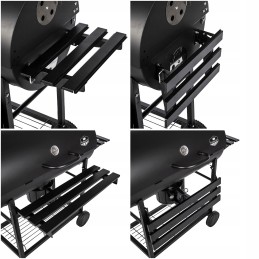 Grill & chill anglies grilis su priedais gc0002