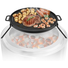 Tikfire ketaus keptuvė, kepimo įrankiai Bonfire 2.0 Yukon ir 2.0 Solo viryklėms, komplekte yra 2 tipų kojos.