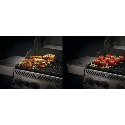 Napoleono ketaus porcelianinė lėkštė freestyle / rogue griliui 365/425