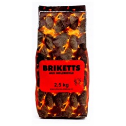 Aukščiausios kokybės grilio anglis 2,5 kg