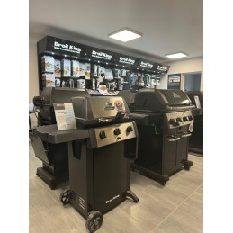 Imperial broil king kepimo rinkinys, mentelė, žnyplės, šepetys, šepetys