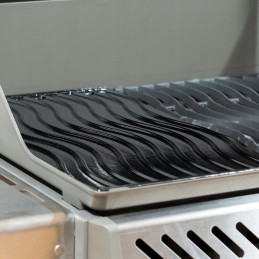 Dvipusė ketaus grotelių plokštė