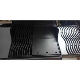 Dvipusė ketaus grotelių plokštė