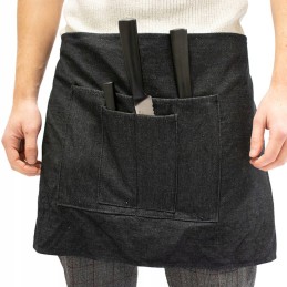 Jaukus kepsninės komplektas su prijuoste ir peiliais, dovanų 5 vnt