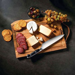 Napoleon stilingas akacijų pjaustymo lentelės aukščiausios kokybės profesionalus šefo peilis