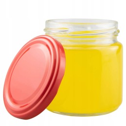 10 pakuočių rinkinys  120 vienetų 200 ml stiklainis + dangtelio skersmuo 66
