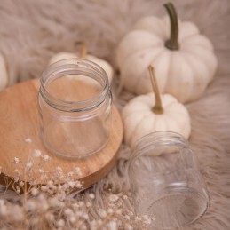 10 pakuočių rinkinys  120 vienetų 200 ml stiklainis + dangtelio skersmuo 66