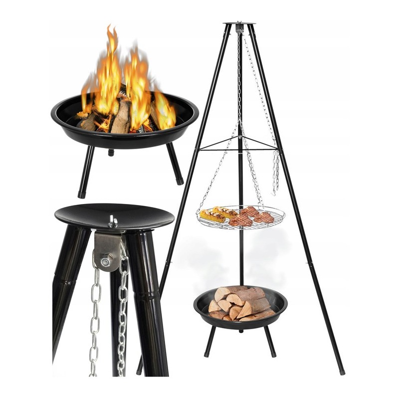 ⭐⭐Sodo grilio židinio taškas, pakabinamas trikojis laužavietės laužas⭐⭐