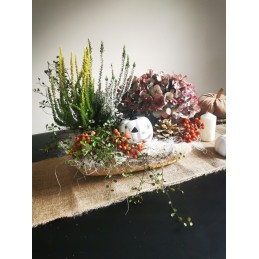 Džiuto audinio 30 cm džiuto stalo bėgikas metrais