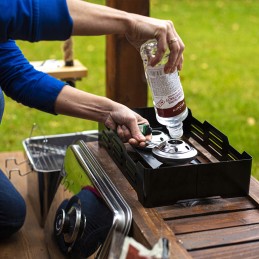 Balkoninė rūkykla - šeimyninė + kuras ir skiedros