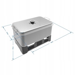 Balkoninė rūkykla - šeimyninė + kuras ir skiedros