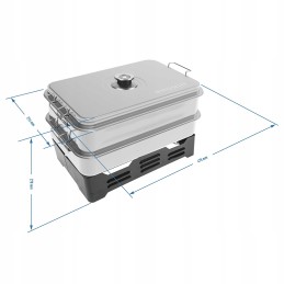 Balkoninė rūkykla su reguliuojamu lygiu