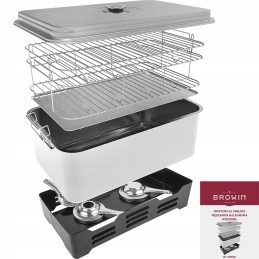 Šeimos balkono rūkykla su termometru