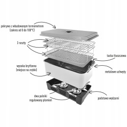 Šeimos balkono rūkykla su termometru