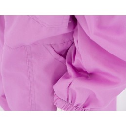 Vaikiškas kombinezonas su kepure, violetinis (spalvos linija) 158