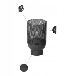 Burns & Barkles židinys 49xø30/ø20 cm