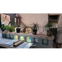 Džiuto audinio 30 cm džiuto stalo bėgikas metrais