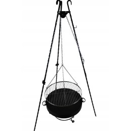 Grilis židinys, sodo židinys, 60 cm