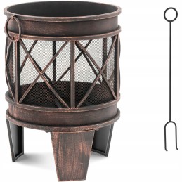 Ugnies krepšelis sodo židinys