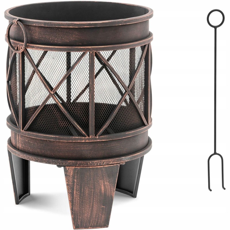 Ugnies krepšelis sodo židinys