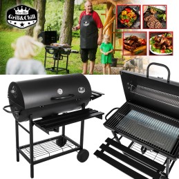Grill & chill anglies grilis su priedais gc0002
