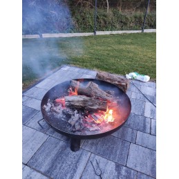 Didelis sodo židinys 80 cm kepsninei