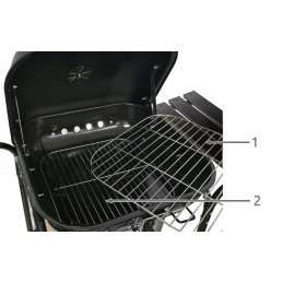 Kvadratinė medžio anglies kepsninė