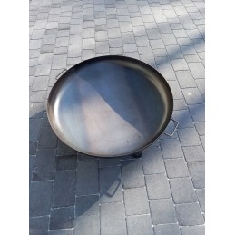 Židinys sodui - sodo židinys vasarai ir žiemai - stipri ir patvari židinys - židinys dviem rankomis - 60 x 29 cm - plienas - juo