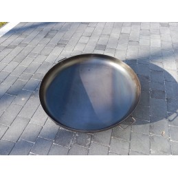 Židinys sodui - sodo židinys vasarai ir žiemai - stipri ir patvari židinys - židinys dviem rankomis - 60 x 29 cm - plienas - juo