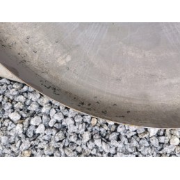 Židinys sodui - sodo židinys vasarai ir žiemai - stipri ir patvari židinys - židinys dviem rankomis - 60 x 29 cm - plienas - juo