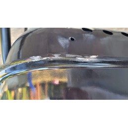 Didelė sodo kepsninė su anglimis su 3 lentynomis