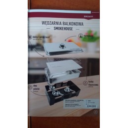 Balkoninė rūkykla su termometru