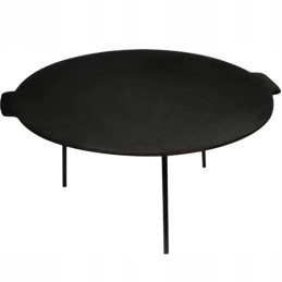 Ketaus keptuvė, wok, 45 cm, grilio lėkštė