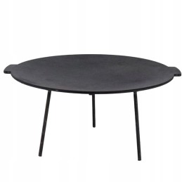 Ketaus keptuvė, wok, 45 cm, grilio lėkštė