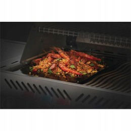 Dvipusė ketaus kepsninės plokštė, padengta porcelianu, skirta Napoleon Prestige Pro 500, Prestige 500 ir Lex, 56041 kepsninėms