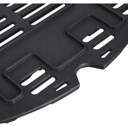 Denmay 7645 27,3 x 38,9 cm ketaus virtuvinės grotelės weber q200, q220, q2000, q2200, q2200 dujiniam griliui, grilio grotelės, w