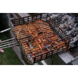 Nerūdijančio plieno grotelės, 1,5 mm, 31x26 cm