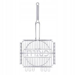 Nerūdijančio plieno grotelės, 1,5 mm, 31x26 cm