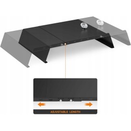 Picos orkaitė dujiniam griliui 53-78 cm su termometru