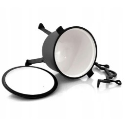 Ketaus medžioklinis virdulys, skrudintas, emaliuotas, 8l