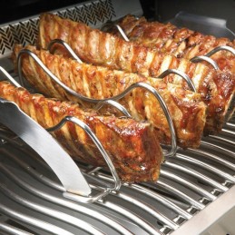 Napoleon pro stovas briaunoms iš nerūdijančio plieno