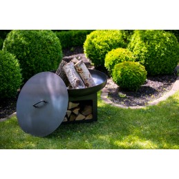 Rąstinės krosnies dangtis 60 cm