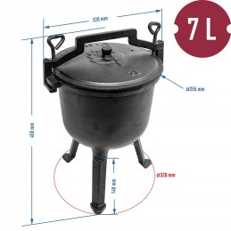 Browin stovintis katilas, 7 l