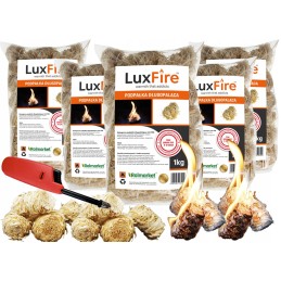 Lux ugnies kūrenimas 5kg (5x1kg) + degiklis
