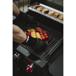 Enders jungiklio tinklelio keptuvė, ketaus, skirta Enders dujinėms kepsninėms su grotelių sistema grotelėse, grotelių priedai, E