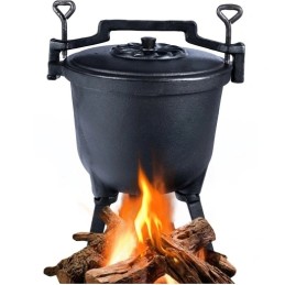 ⭐⭐ ketinis katilas, vengriškas medžioklės puodas, kepsniai laužui, grilis - 8l⭐⭐