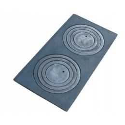 Ketaus virtuvės lėkštė, skarda, išlieta, skylė 63 31 5