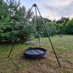 Nerūdijančio plieno grotelių rinkinys 80cm inox grandinės