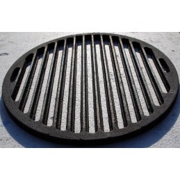 Apvalios ketaus židinio grotelės grilinei krosnelei, 31 cm